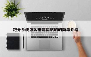 邵东跑分系统怎么搭建网站的的简单介绍